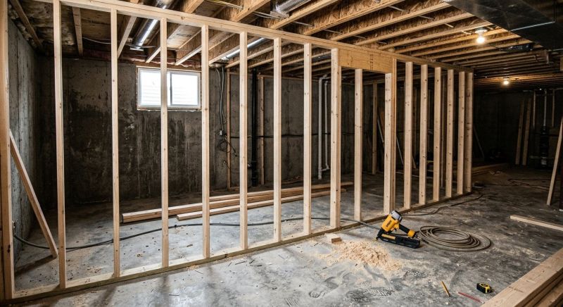 Garage Framing in Conroe, TX