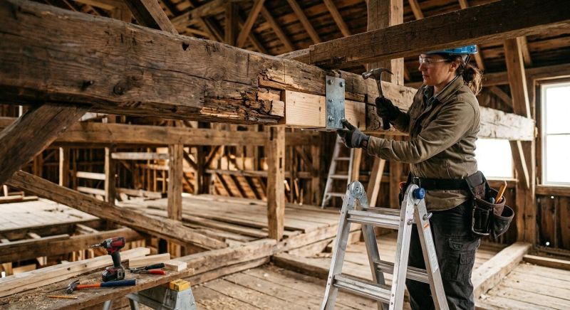 Eaves Repair in Wilmington, NC