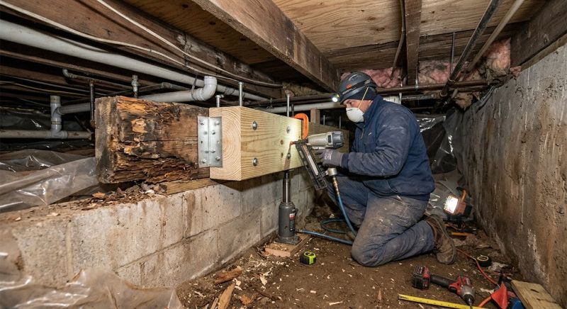 Floor Joists Repair in Kansas City, KS