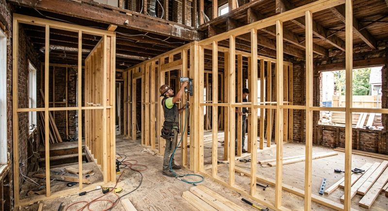 Home Remodeling Framing in Kansas City, KS