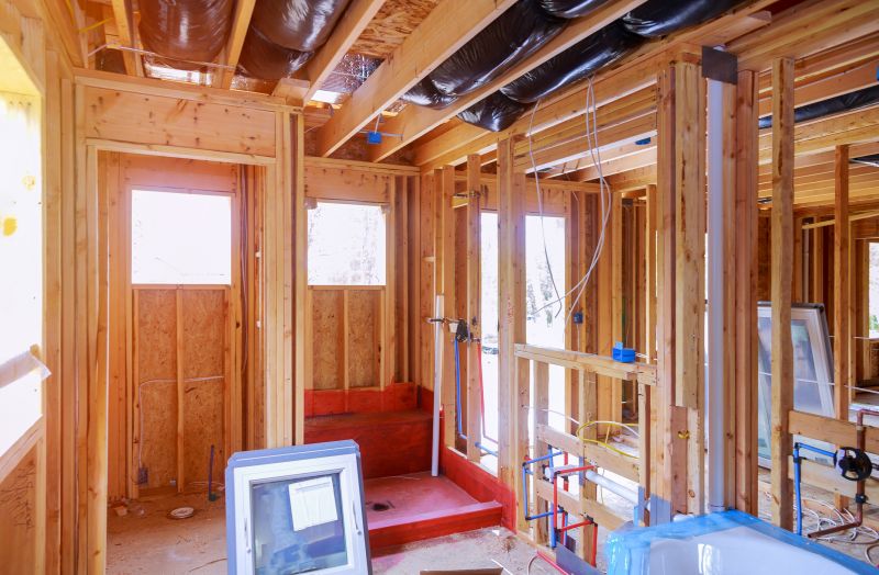 Interior Wall Framing in Conroe, TX