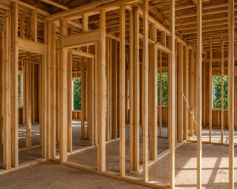 Shop Framing in Conroe, TX