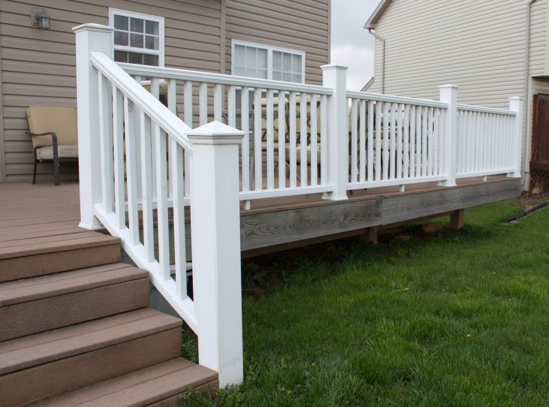 Stair Banister Installation in Wilmington, NC