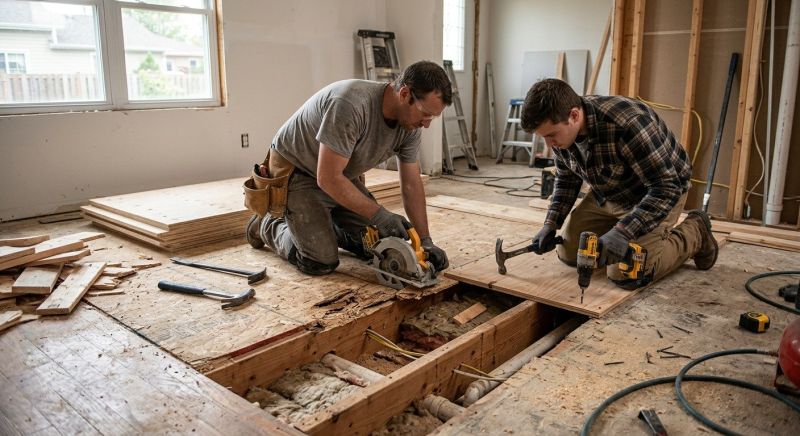 Subfloor Repair in Conroe, TX