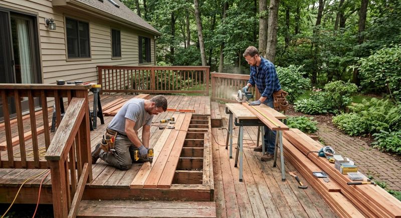 Wood Deck Repair in Seattle, WA