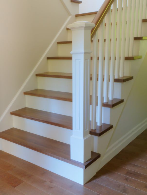 Wooden Banister Installation in Wilmington, NC